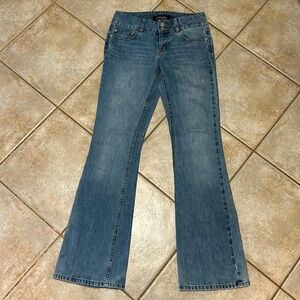 LondonJean Y2K Low Rise Flare Jeans Women's size 4